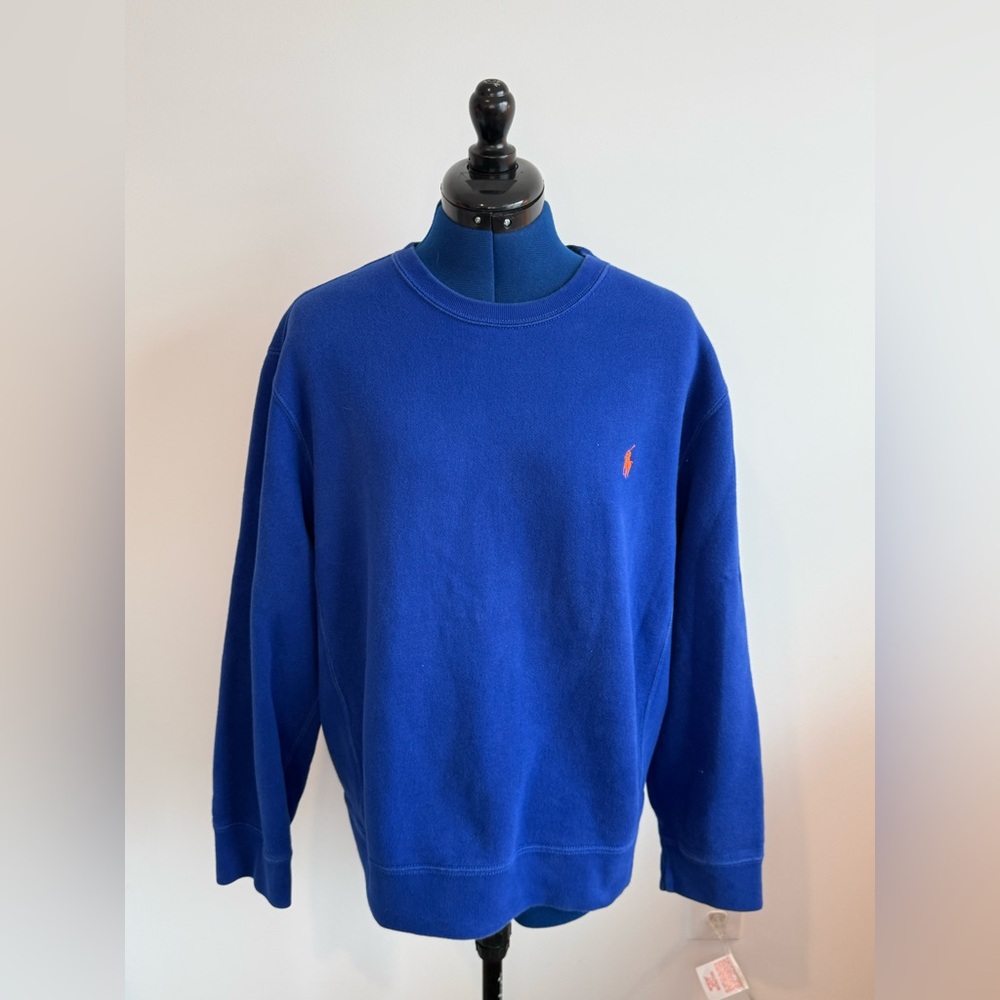 Polo Ralph Lauren Vintage Royal Blue Crewneck Sweater